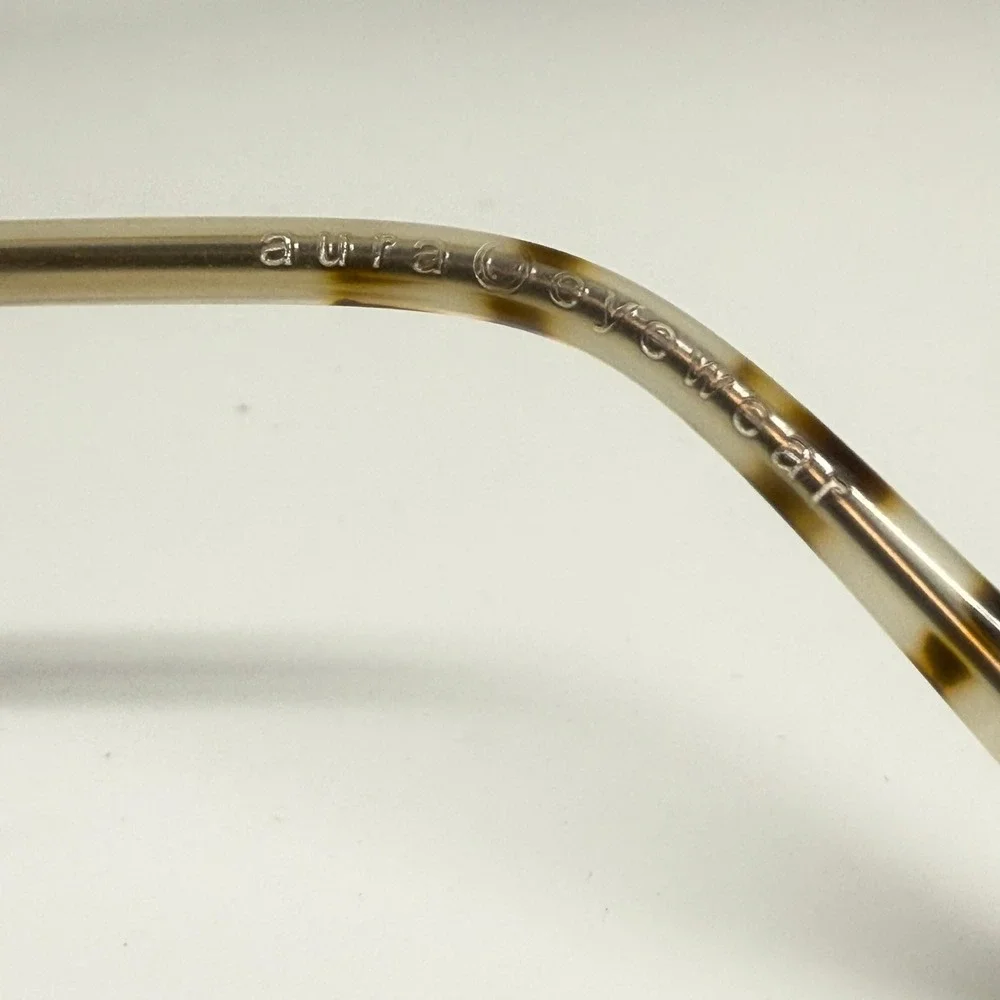 Aura Eyewear Greer Gray Tortoise Cat Eye Optical Frames 53-17-140 Gray Tort